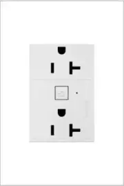 Legrand WNAR203W1 Adorne With Netatmo Plus-Sized 20A Outlet, White