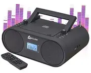 Boombox B4 CD Player Portable Audio System - NEW - AM/FM Radio with B4 Black
