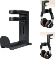 Soporte para auriculares con rotación de 360 ​​grados debajo del escritorio