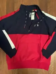 POLO RALPH LAUREN POLO SHIRT NAVY MULTI /Medium Pullover #710889839001