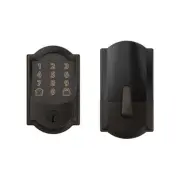 Encode Smart WiFi Deadbolt, Camelot Style, Aged Bronze