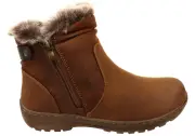 CC Resorts Ginger Womens Comfortable Ankle Boots - Brown