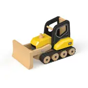 Tidlo Bulldozer Figure 22cm Wooden Toy Kids Fun Interactive Pretend Play 3+