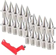 [Parliky] 1 Set Men's Running Spikes Replacement Nails for Shoes Hard Steel Track Spikes Shoe Supplies