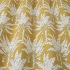 2.7 Metres iLiv Palm House Ochre 100% Cotton Fabric Cushion Curtain Upholstery