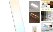 1x4 1pack LED Flat Panel Light Surface Mount with Night Light