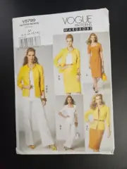 Vogue V8799 New Easy Vogue Women's Sewing Pattern Sizes 6-14