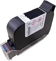 Black Fast Dry Solvent Based Ink Cartridge for Online TIJ 12.7 Inkjet Printer for Text Barcode Date Time, etc