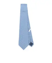 Pointed tie One size navy