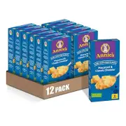Annie's Macaroni and Classic Cheddar with Organic Pasta Made with Real Cheese...