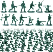 200PCS Army Men Toy Soldiers, Green Plastic Figures Playset for Boys