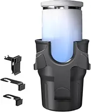Car Cup Holder for Back Seat,Car Headrest Backseat Cup Holder | Large Capacity Bottle Rack with Hooks Multifunctional for Truck Auto Interior Backseat Accessories
