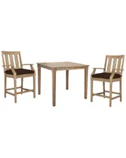 Safavieh Set of 2 Couture San Salvador Patio Counter Stoolss
