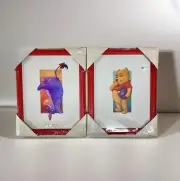 NEW Disney Nursery Decor Framed Prints, Set Of 2- Winnie, Eeyore 11” X 14”