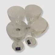 $73 Mikasa Berlin White Wine Glass Set of 4 13.5oz
