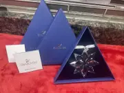 2013 Swarovski Annual Large Star Christmas Snowflake ornament 5004489 New