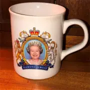 Queen Elizabeth Diamond Jubilee Coffee Cups NEW