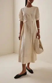 [Jenni Kayne] Harper Cotton Midi Dress