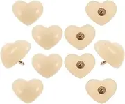 [Holibanna] Heart Shaped Buttons for Clothes Cute Decorative DIY Craft Buttons for Sewing for Jackets and Crafts Durable and Safe
