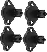 WEKAMOS 4pcs Portable Tent Base Bracket for Quick Setup Stable Awning Support for Rv Trailer Essential Camping Equipment Efficient Tent Bottom Base Assembly