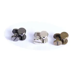 多色工字釘 純銅材質 銅銀黑色 皮帶螺絲 車輪釘 手工DIY皮革工具