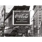 Coca Cola Glass Board - Landscape Atlanta - Coke