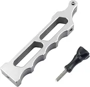 XhWser Sports Camera Aluminum Alloy Handle Single Handheld Selfie Holder Silvery Premium and Durable New Replacement Parts for Gopro11/10