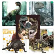 25 Jurassic World Dominion Stickers, Assorted, 2.5"x2.5" each