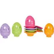 Tomy Toomies Hide & Squeak Egg/Spoon Set Baby Activity/Educational Toys 6-36m