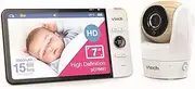 VTech BM7750HD 7" Pan & Tilt Full Colour Video Baby Monitor, White