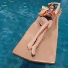 Texas Recreation Pool Floats 26"W Pool Lounge Mattress Floats Foam in Bronze
