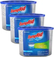 DampRid Fragrance Free Disposable Moisture Absorber, 298gms X 3 Pack