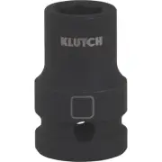 Klutch Impact Socket, 7/16in., 1/2in.-Drive