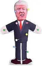 7.9 inch Donald Trump Voodoo Doll Pin Holder -0.24 inch Round head with Stainless Point, Box of 180, Assorted Colors