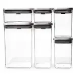 Oxo Steel 6 Piece Pop Container Set