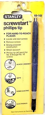 Vintage / STANLEY 69-165 SCREWSTART TOOL PHIL