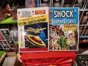 Lot Of 2- Comic Poster Prints. Weird Science-fantasy 26 & Shock SuspenStories 13