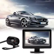 Car Rear View Kit 4.3" TFT LCD Monitor+Night Vision 170° Car Reversing Camera UK