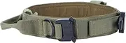 LeoLeoii Dog Collar and Leash Set, Pet Dog Collar Nylon Training Hunting Traction Collar with Steel Buckle Pet Accessory
