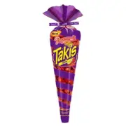 Popcornopolis Takis Fuego Popcorn Cone, Spicy Snack & Gourmet Popped Popcorn ...