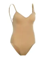 Bloch Aries Womens Underwear Leotard Size Small Petite Neutral Colour NWT