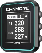H300 Handheld Golf GPS - Essential Golf Course Data and Score Sheet - Minimalist