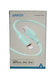 Anker PowerLine III Flow USB-C to Lightning MFi-Certified Cable 6ft Green #3061