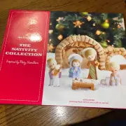 New Hallmark The Nativity Collection Manger Set 2012 Mary Hamilton Christmas