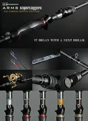 Megabass ARMS SUPER LEGGERA Baitcasting Rod Model variations Made to order