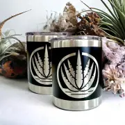 20oz Skinny Agave Tumbler Tequila Lovers Cup Stainless Steel Birthday Gift