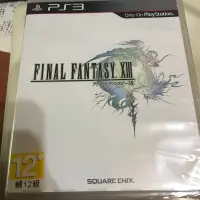 在飛比找蝦皮購物優惠-［正版］PS3 Final Fantasy XIII 太空戰