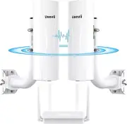 WiFi 6 Point-to-Point Wireless Bridge Kit – 5KM, Gigabit, AX3000 Router - NIB