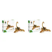2x 153pc Origami Paperfolding Scorpion Paper Sculpture Kids DIY Craft Toy Kit 8+