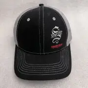 Sinfire Cinnamon Whisky Trucker Hat NEW Cap Black Gray Stitching Mesh Snap Back